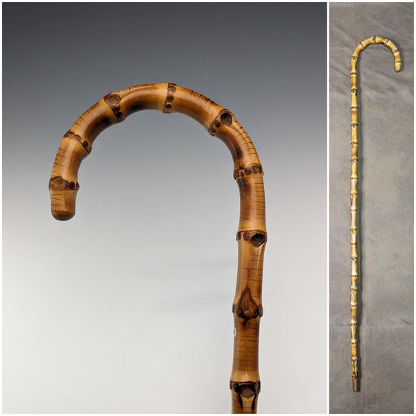 古董男士竹杖 91 厘米